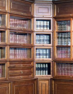 une magnifique bibliothèque en chêne
