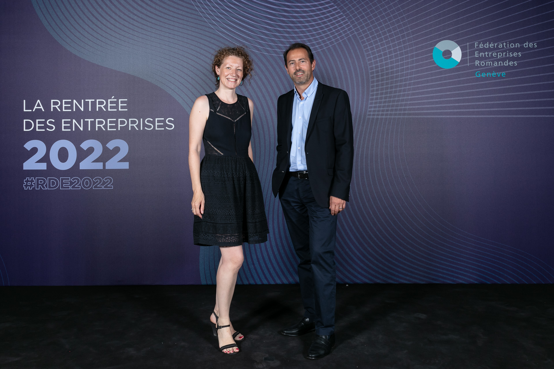 Rentrée des entreprises 2022 - FER Genève - Sandra Vanhalst et Adrien Désormière