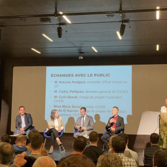 RV de l'énergie organisés par l'OCEN- nouvelle réglementation énergétique pour le bâti à Genève