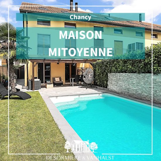 Succès 2022: maison 2 vendue à Chancy par l'agence immobilière Désormière & Vanhalst