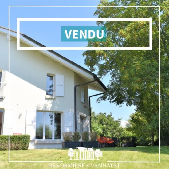 Succès 2022: maison vendue à Bogis-Bossey par l'agence immobilière Désormière & Vanhalst