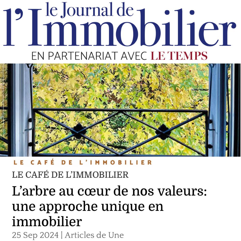 Chronique "Le Café de l'Immobilier" de Désormière et Vanhalst publiée dans Le Journal de l'Immobilier_vedette