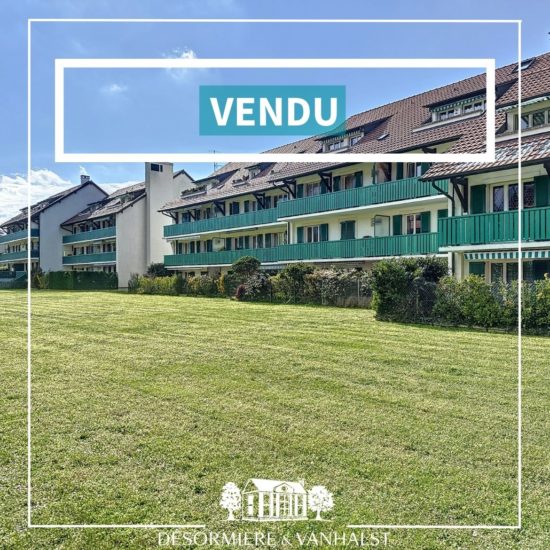 Spacieux appartement en duplex et attique à vendre à la Croix-de-Rozon par l'agence Désormière & Vanhalst - vendu avec succès