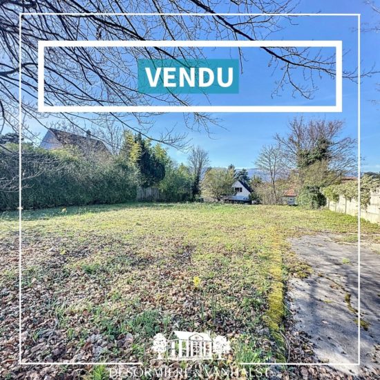 Terrain à bâtir à Cointrin à vendre avec l'agence Désormière & Vanhalst - vendu avec succès