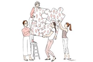 Au coeur des grottes: fondation venant en aide aux femmes victimes de violence à Genève, soutenue par l'agence immobilière Désormière & Vanhalst