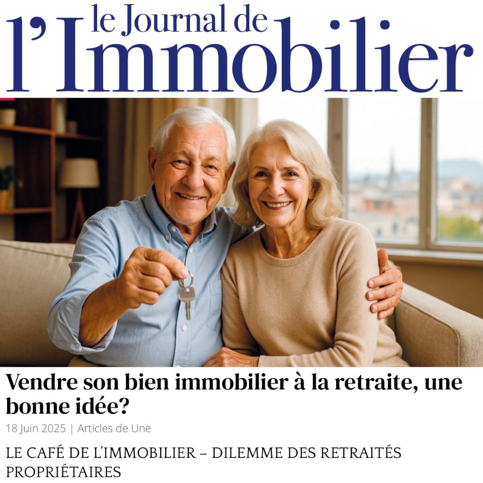 Le dilemme des retraités propriétaires : vendre son bien immobilier à la retraite, une bonne idée ? Un article de Désormière & Vanhalst